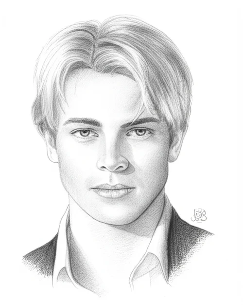 Soulmate Sketch Sample Drawing by Master Wang